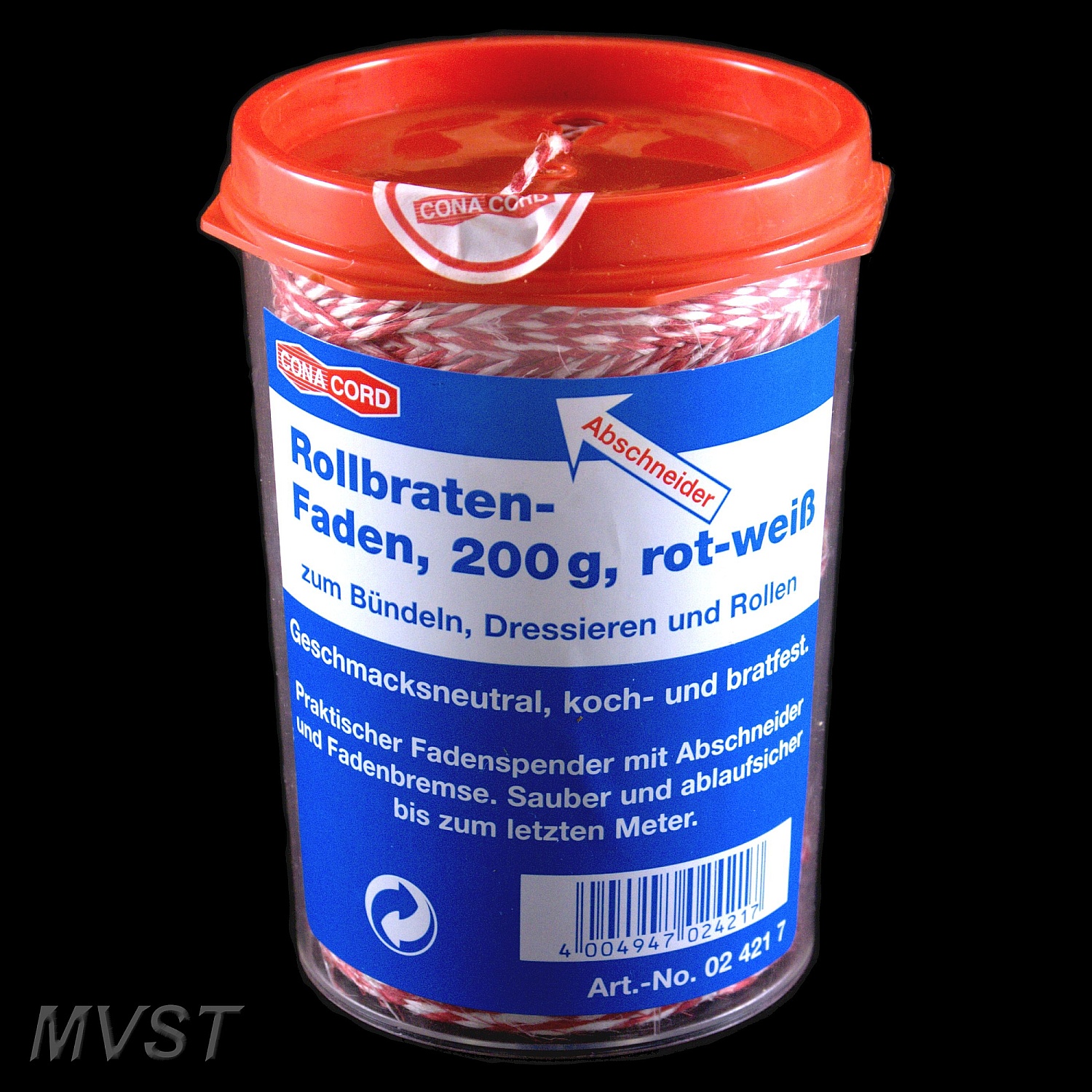 Rollbratengarn 2/3,5 rot-weiß 1xDose Rollbratengarn 2/3,5 rot-weiß 1xDose