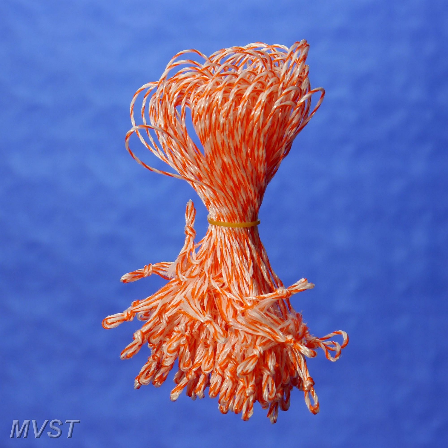 Schlaufen 12cm rot-weiß 1x100 St. Schlaufen 12cm rot-weiß 1x100 St.