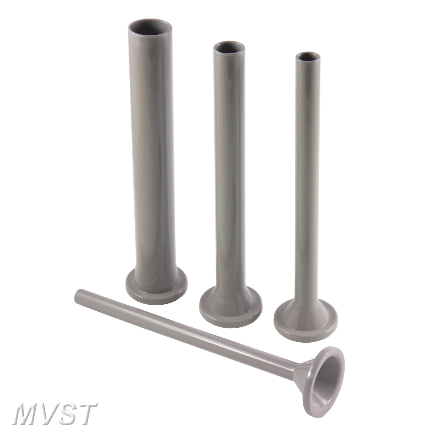 Füllrohre 12/18/22/30 für Dick 6 ltr Wurstfüller Set 4 Stück Tüllen Füllrohre 12/18/22/30 für Dick 6 ltr Wurstfüller Set 4 Stück Tüllen