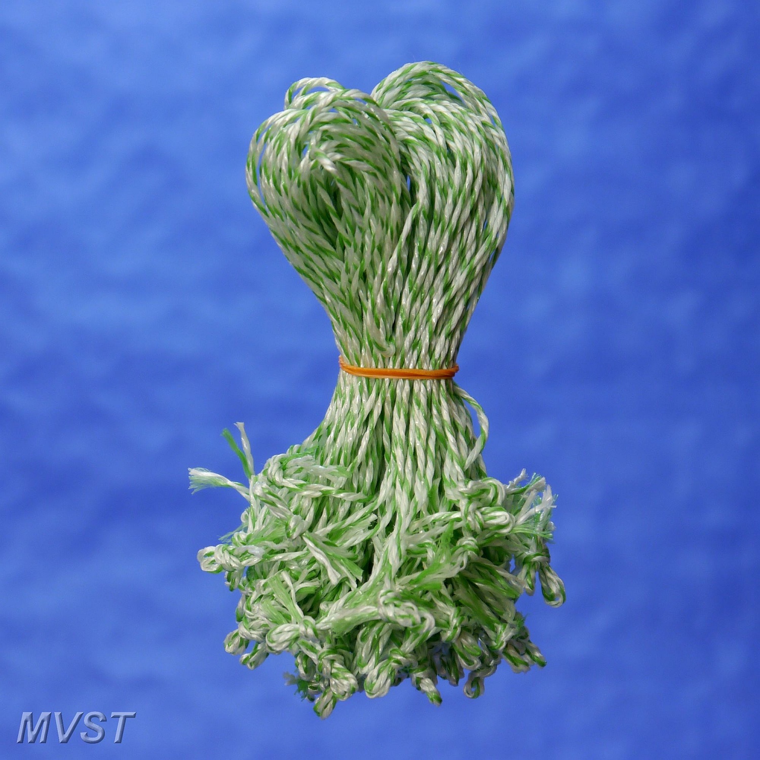 Schlaufen 12cm grün-weiß 1x100 St. Schlaufen 12cm grün-weiß 1x100 St.