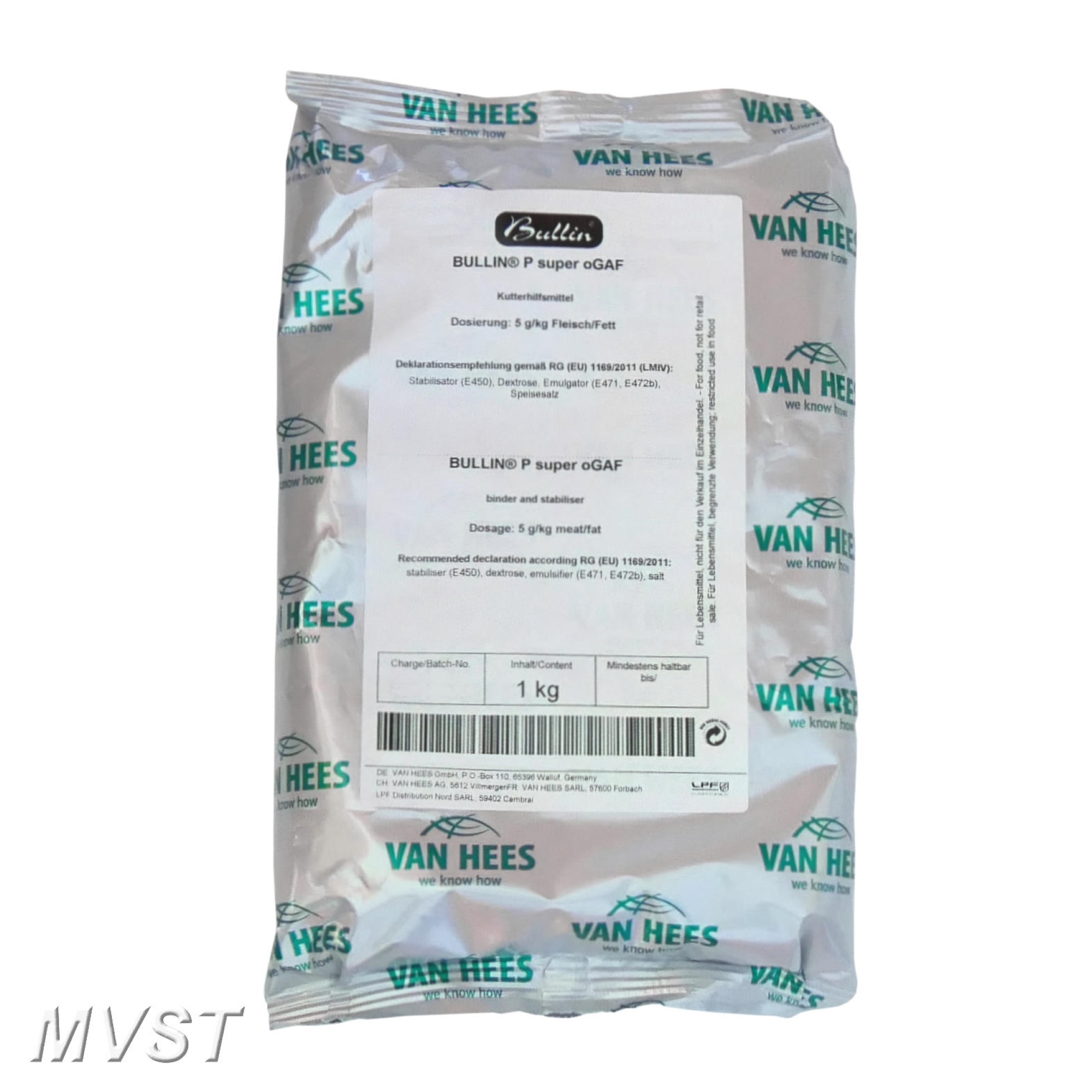 Bullin P super oGAF 1 kg ohne Rötung   VanHees Bullin P super oGAF 1 kg ohne Rötung   VanHees