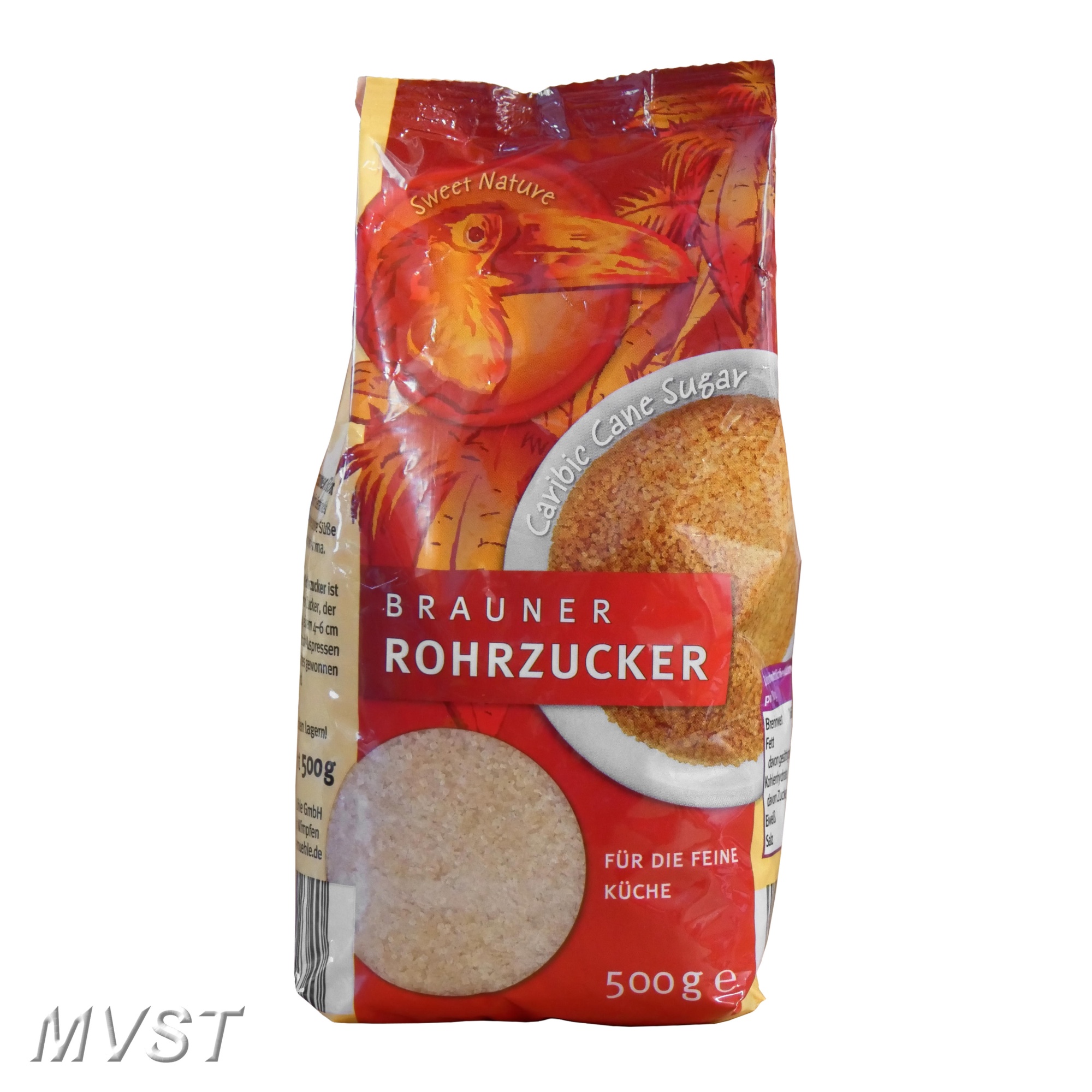 Rohrzucker braun 2 x 0,5 kg Rohrzucker braun 2 x 0,5 kg