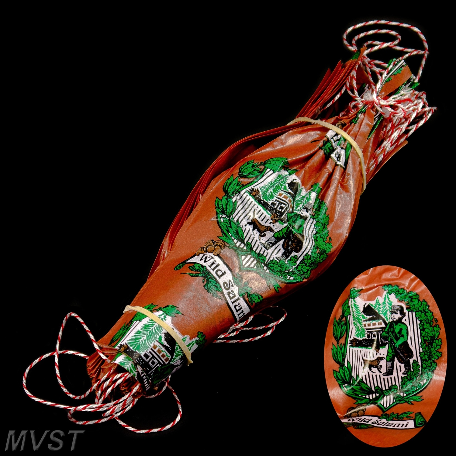 Faserbak Kal. 58/25 Bd.25 St. Wild Salami KD Faserbak Kal. 58/25 Bd.25 St. Wild Salami KD